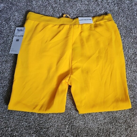 NWT Thrill Soft & Cozy Fleece Collection Womens 2X Yellow Jogger Sweatpants - Picture 6 of 6